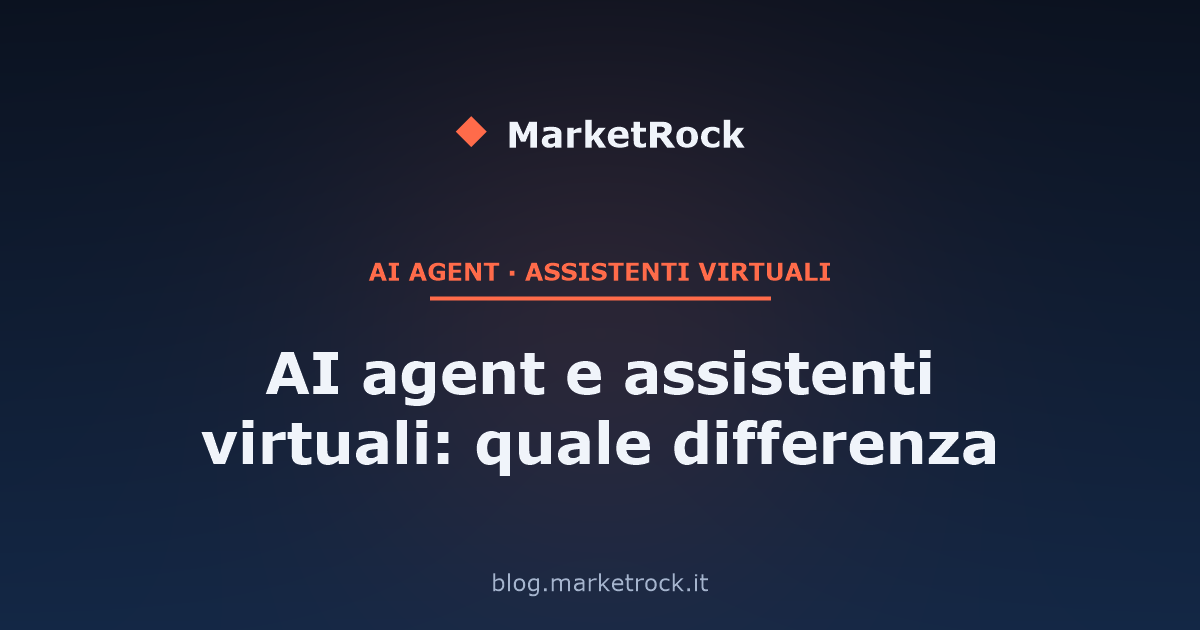 AI agent e assistenti virtuali: quale differenza