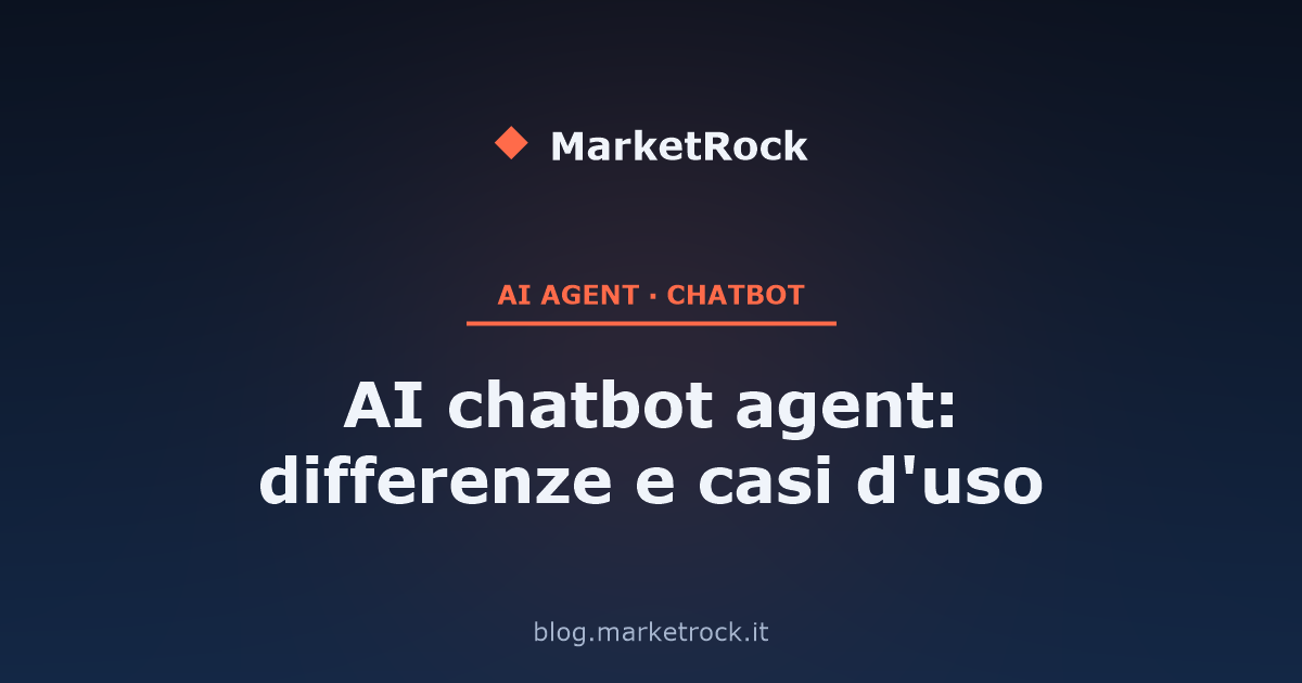 AI chatbot agent: differenze e casi d'uso