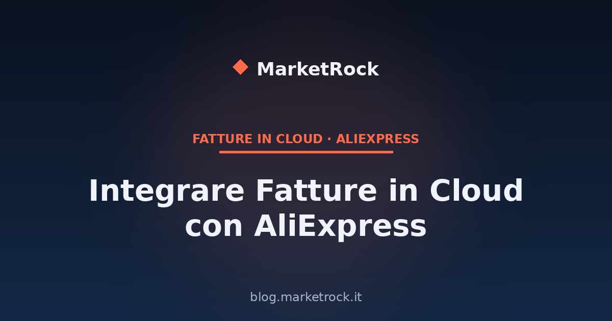 Integrare Fatture in Cloud con AliExpress: Guida