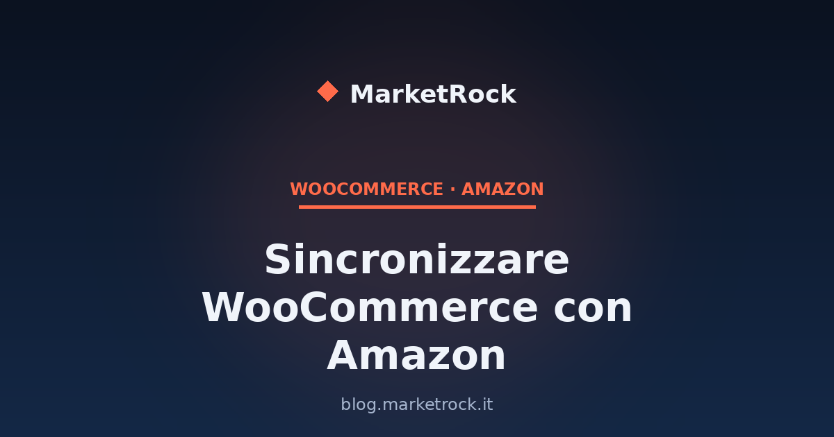 Sincronizzare WooCommerce con Amazon: Guida