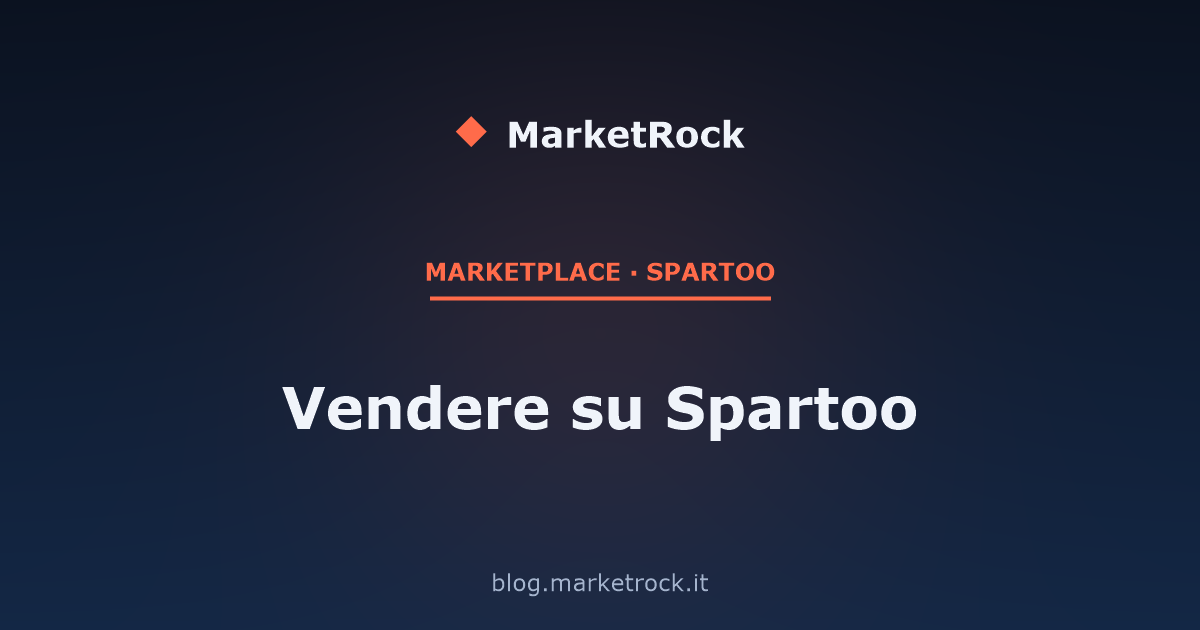 Vendere su Spartoo